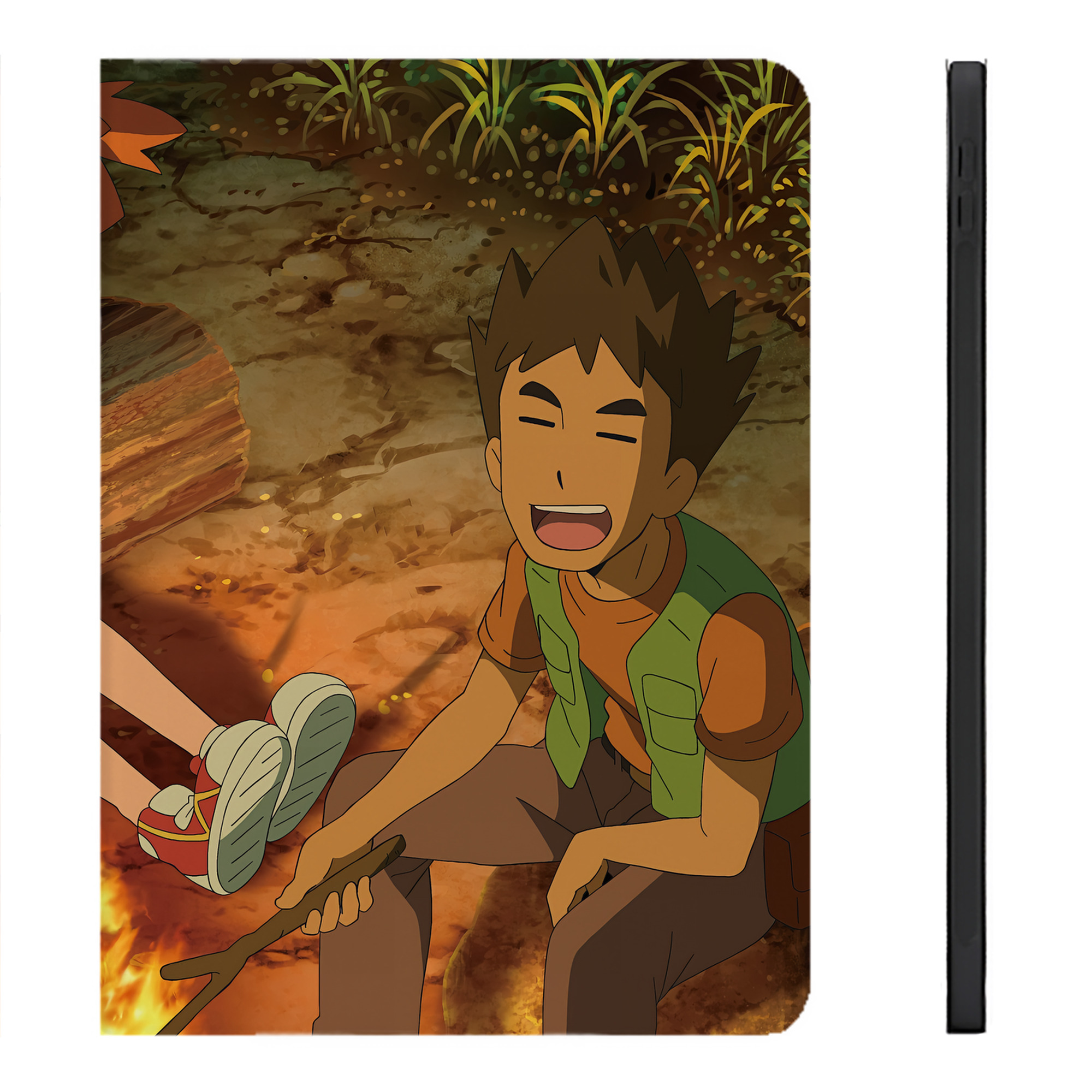 （画像用） ポケットモンスター Pokémon IPadケース ペンホルダー付き ブックスタイルデザイン